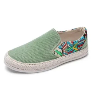 Jushicloth Men'S Fashion Espadrille Sole Canvas Shoes