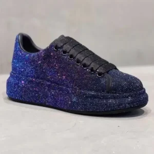 Jushicloth Night Star Rhinestone Platform Sneakers