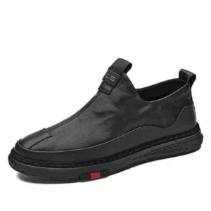 Jushicloth Men Fashion Non-Slip Pu Shoes