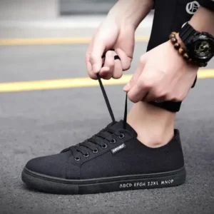 Jushicloth Men Casual Canvas Breathable Shoes