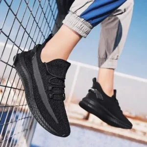 Jushicloth Men Casual Lightweight Breathable Mesh Sneakers