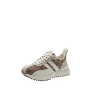 Jushicloth Women Fashion Platform Lace-Up Sneakers